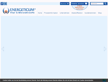 Tablet Screenshot of energeticum.com